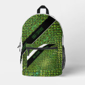 AquaScales Bedrukte Rugzak (Voorkant)