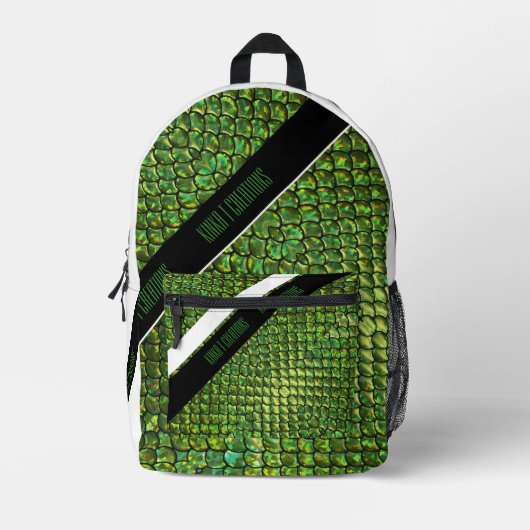 AquaScales Bedrukte Rugzak (Voorkant)