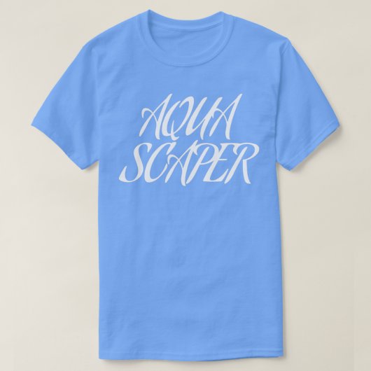 aquascaper 4 t-shirt (Design voorkant)