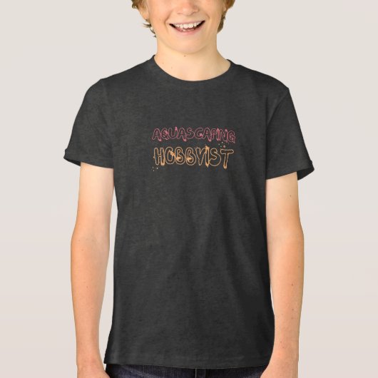 Aquascaping Hobbyist T-shirt (Voorkant)