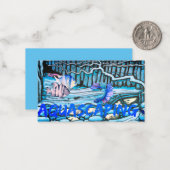 Aquascaping Notitiekaartje (Voorkant / Achterkant in situ)