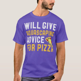 Aquascaping & Pizza Lover zal advies uitbrengen ov T-shirt