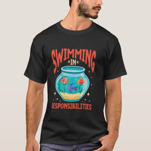 Aquascaping Visser Kweker T-shirt (Voorkant)