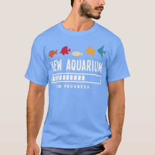 aquascapon betta vis, Nieuw aquarium voor de visse T-shirt