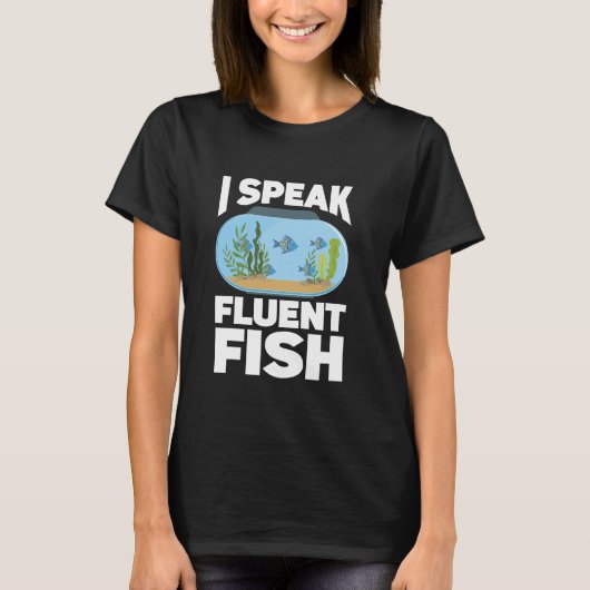 Aquascapsule Aquarist Aquarium T-shirt (Voorkant)