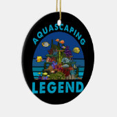 Aquascapsule legend aquarium design for amquarist keramisch ornament (Rechts)