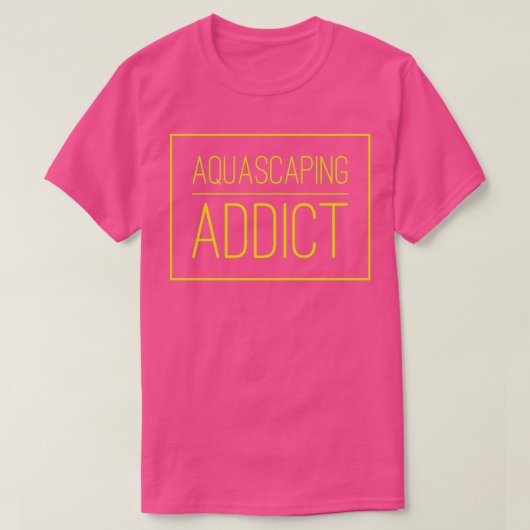 Aquascapt Addict T-shirt (Design voorkant)