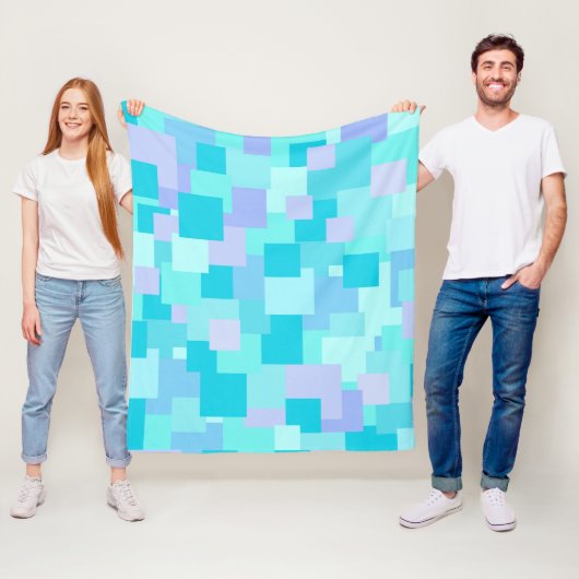 Aquasquare Cubed Fleece Deken (In situ)
