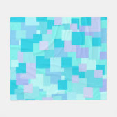 Aquasquare Cubed Fleece Deken (Voorkant (Horizontaal))