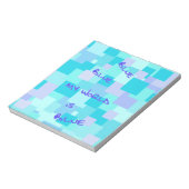Aquasquare Cubed Notitieblok (Linkerzijde)