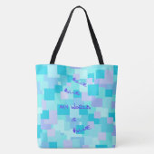 Aquasquare Cubed Tote Bag (Achterkant)