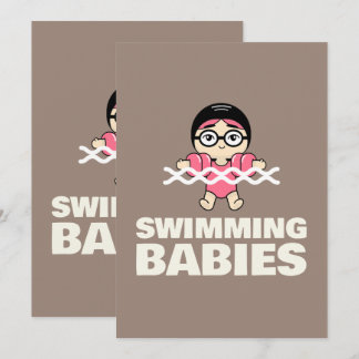 Aquatic Center Swimming Lesson Water Logo Art Kaart