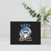 Aquatic Creater Marine Fish Funny Gift Baby Shark Briefkaart (Staand voorkant)