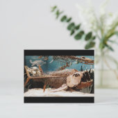 Aquatic Dino Briefkaart (Staand voorkant)