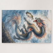 Aquatic Dragon Fishing Legpuzzel (Horizontaal)