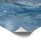 Aquatic Dragon Fishing Perfect Poster (Hoek)