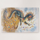 Aquatic Dragon Legpuzzel (Horizontaal)