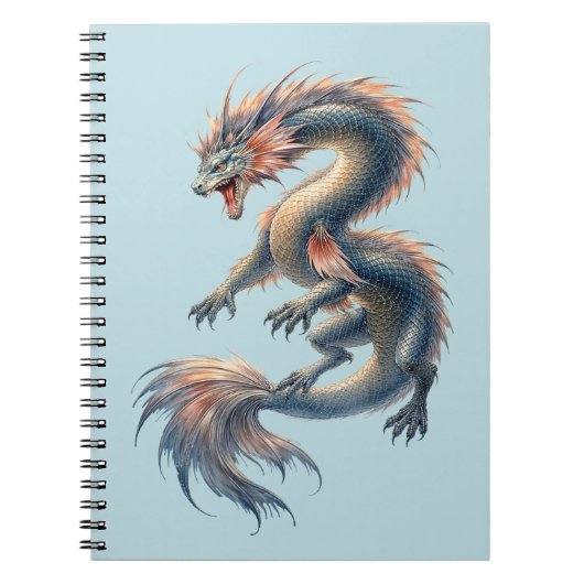 Aquatic Dragon Notitieboek (Voorkant)