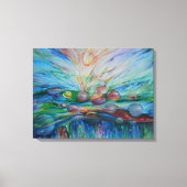 Aquatic Dream op doek Canvas Afdruk (Voorkant)