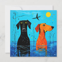 Aquatic Duo of Joy beroemd gemaakt door Surreal Co