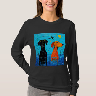 Aquatic Duo of Joy beroemd gemaakt door Surreal Co T-shirt