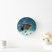 Aquatic Fish Carassius Ronde Klok (Huis)
