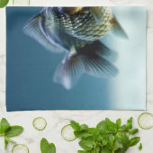 Aquatic Fish Carassius Theedoek (Gevouwen)