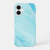 Aquatic Flow - Rippling Water Art Phone Case iPhone 16 Hoesje (Achterkant)