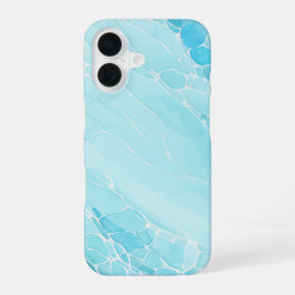 Aquatic Flow - Rippling Water Art Phone Case iPhone 16 Hoesje