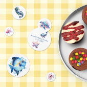 Aquatic Friends Baby shower Confetti