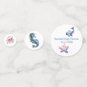 Aquatic Friends Baby shower Confetti (Voorkanten)