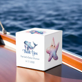 Aquatic Friends Baby shower Hartelijk dank Bedankdoosjes