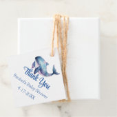 Aquatic Friends Baby shower Hartelijk dank Bedankjes Labels (In situ)