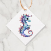 Aquatic Friends Baby shower Hartelijk dank Bedankjes Labels (Achterkant)