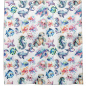 Aquatic Friends Douchegordijn (Voorkant)