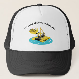 Aquatic Harvester Construction Vehicle Boat Custom Trucker Pet