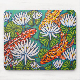 Aquatic Jewels Mousepad van Lisa Lorenz Muismat