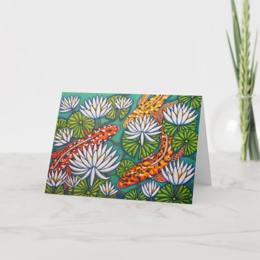 Aquatic Jewels Wenskaart van Lisa Lorenz Feestdagen Kaart (Voorkant)