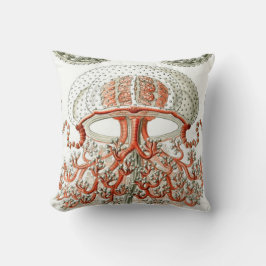 Aquatic Life ~ Haeckel Jellyfish Close the Cushion Kussen