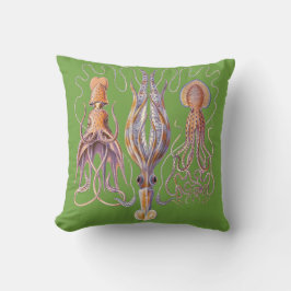 Aquatic Life Haeckel Octopus Cushions Kussen