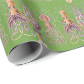Aquatic Life Haeckel Octopus Papier Wrap (Rol Hoek)
