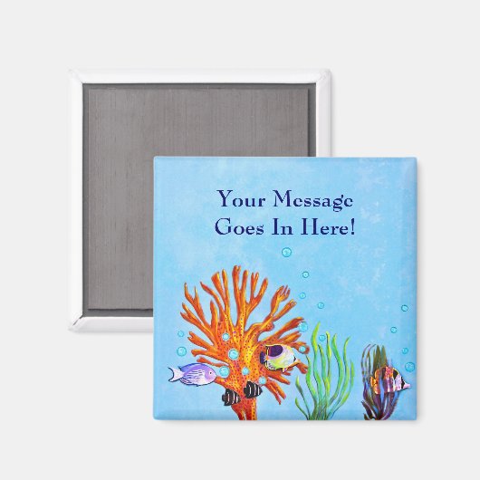 Aquatic Life Magneet (Voorkant / Achterkant)