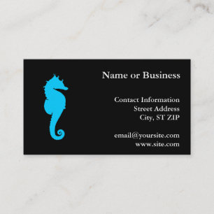 Aquatic Seahorse Visitekaartje