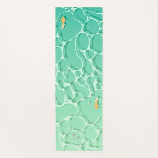 Aquatic Serenity Yoga Mat (Voorkant)