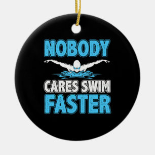 Aquatic Sport Swim Coach Practice Swimmer zwemmen Keramisch Ornament