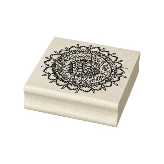 Aquatic Starfish Mandala Rubberstempel (Stempel)