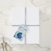 Aquatica 3D Whimsey ITS A BOY Baby shower Cadeaulabel (Met Touw)