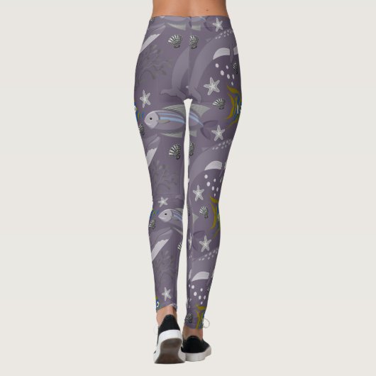 Aquaticaan | ocean underwater life 24 leggings (Achterkant)