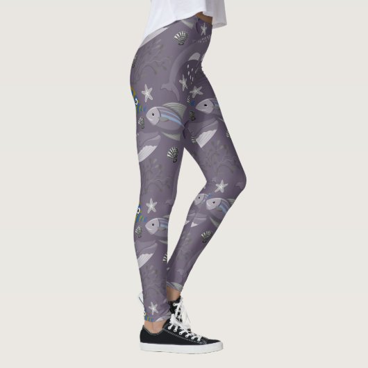 Aquaticaan | ocean underwater life 24 leggings (Rechts)