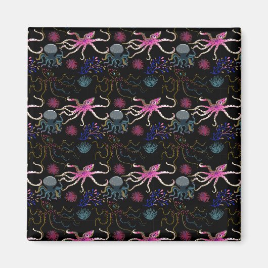 Aquaticaan | ocean underwater life 28 magneet (Voorkant)